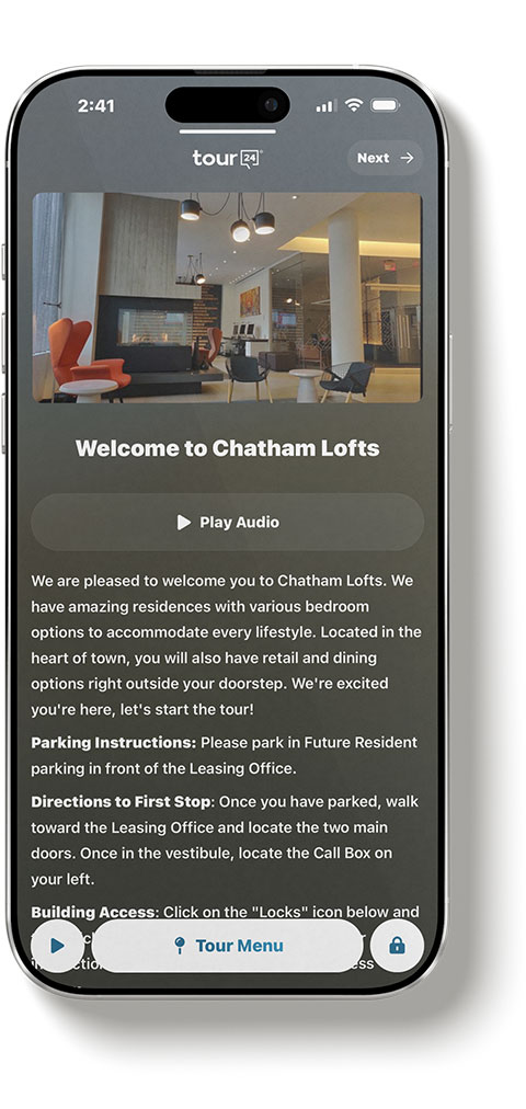 The Industry Leader in Self-Guided Tour Technology